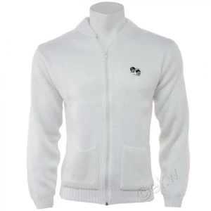 bowls-logo-zip-cardigan