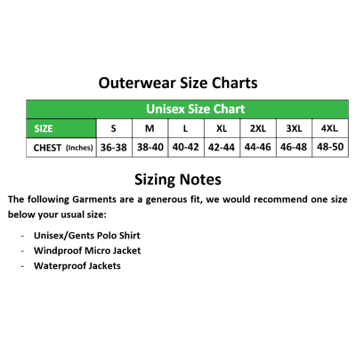 outerwear-size-chart